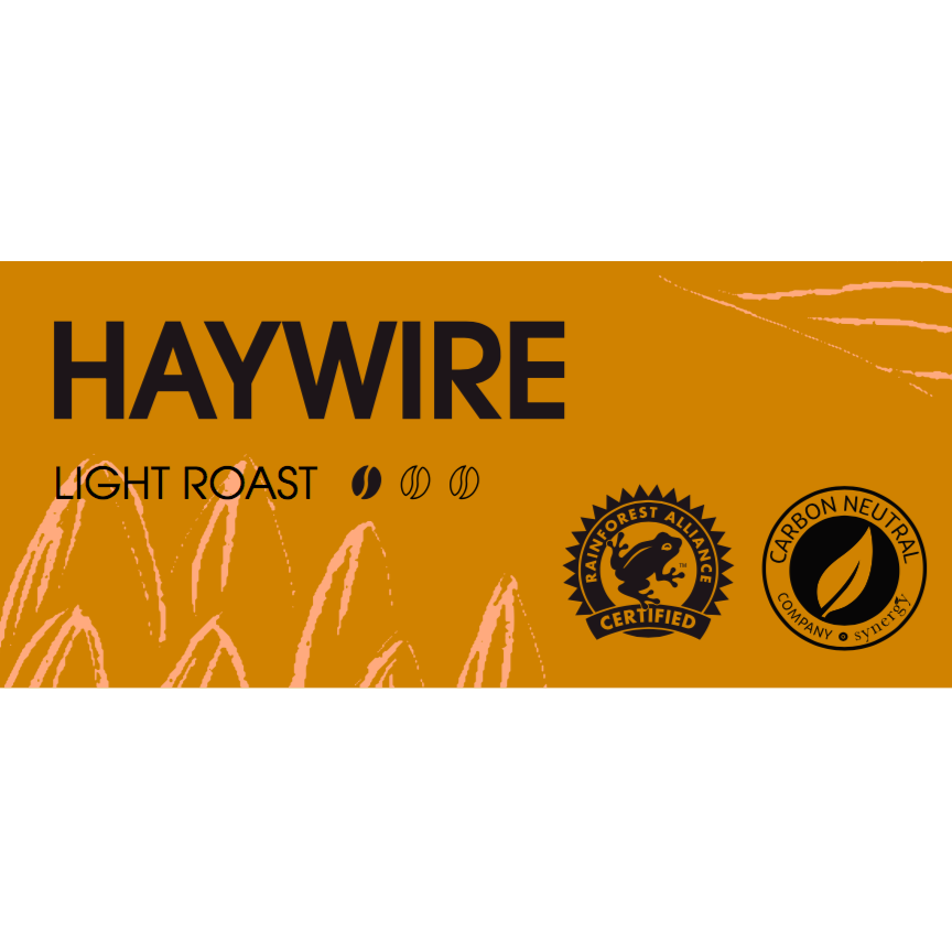 
                  
                    HAYWIRE ESPRESSO ROAST 100% Whole Arabica Coffee Beans
                  
                